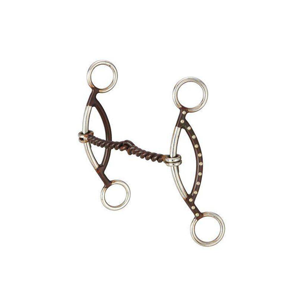 Kelly Silver Star H' Gag Twist Snaffle Bit