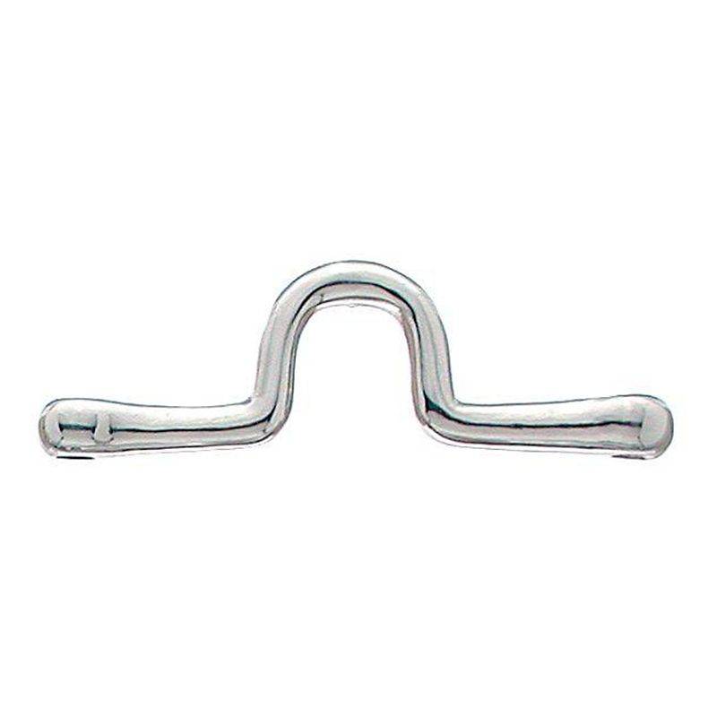 Kelly Silver Star Interchangeable 5" Stainless Steel High Port Mouth Piece
