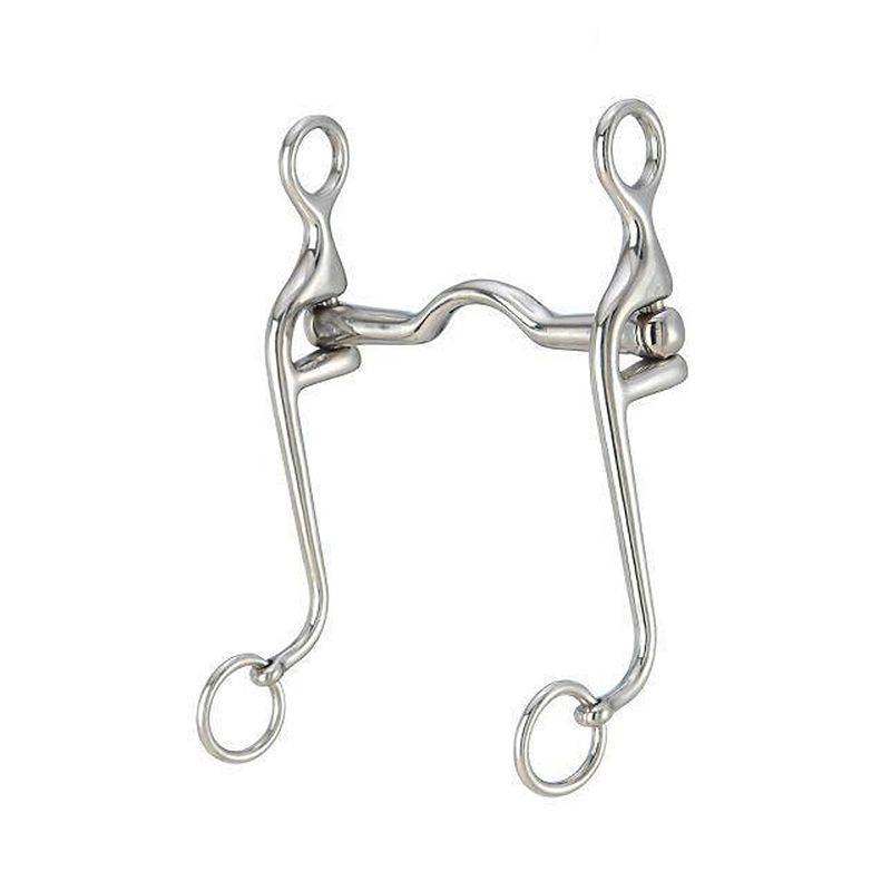 Kelly Silver Star Swivel Cheek Walking Horse Bit