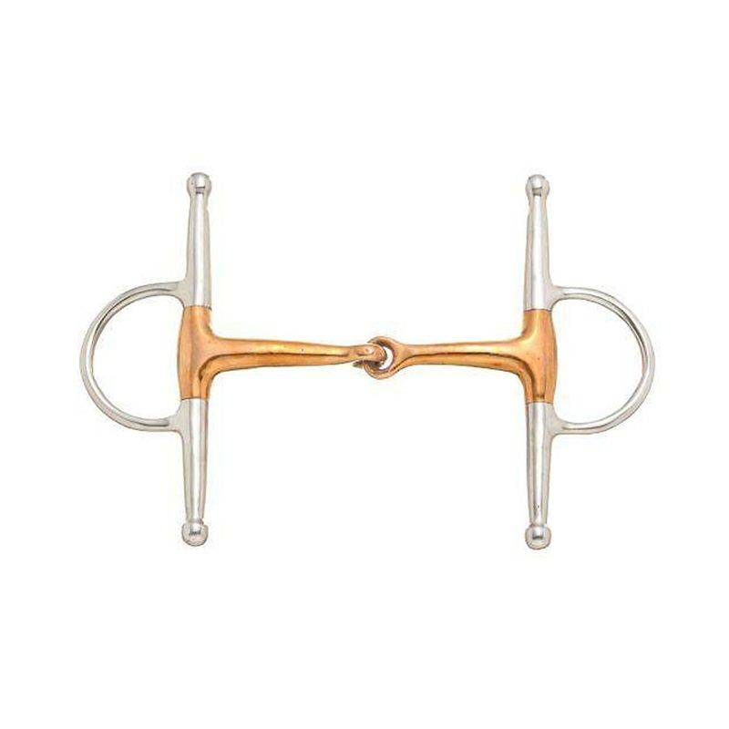 Kelly Silver Star Copper Mouth Full Cheek Snaffle