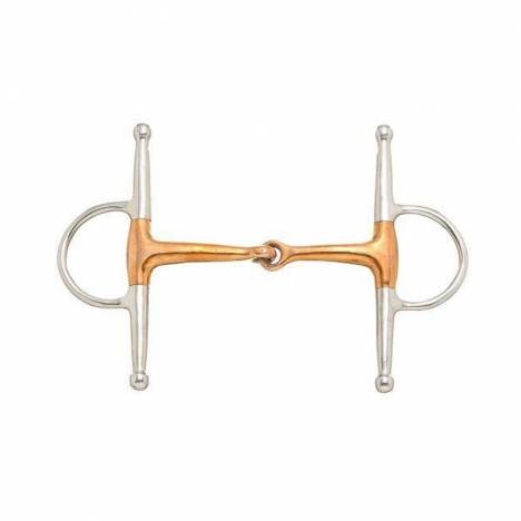 Kelly Silver Star Copper Mouth Full Cheek Snaffle