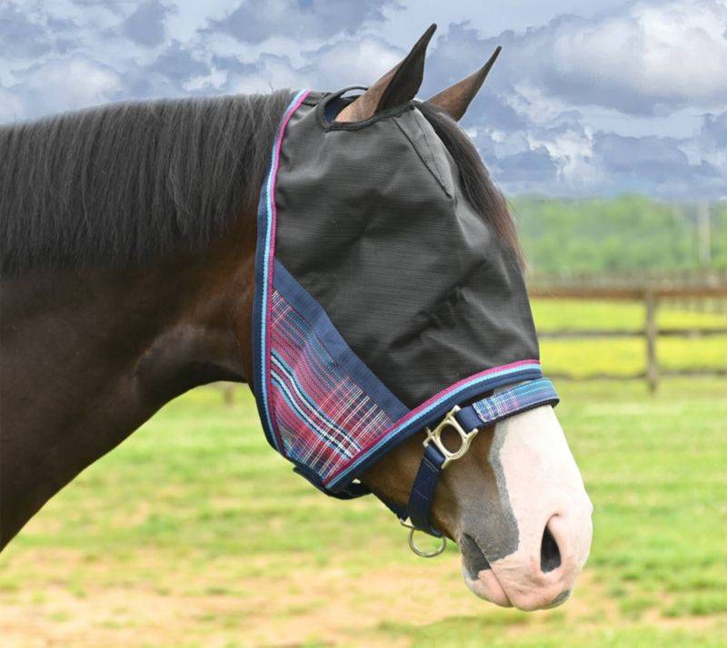 Kensington Uviator Catchmask 90% UV Fly Mask with Webbing Trim