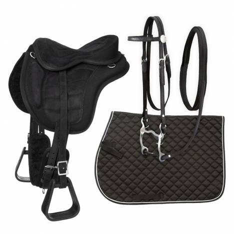 Equitare Youth Treeless Endurance Saddle Package