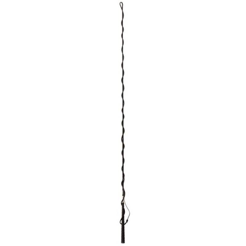 Tough1 5Ft Nylon Lunge Whip Black