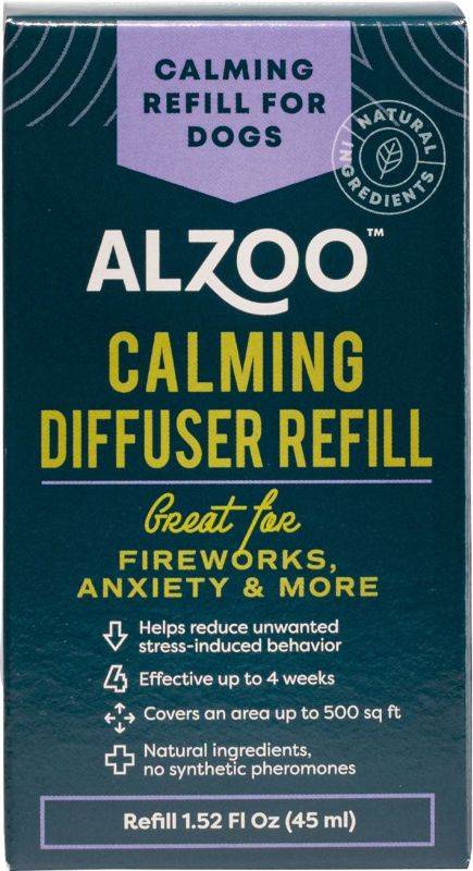 Alzoo Plant-Based Dog Calming Diffuser Refill