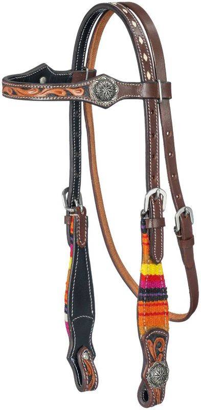 Royal King Pony Pecos Browband Headstall