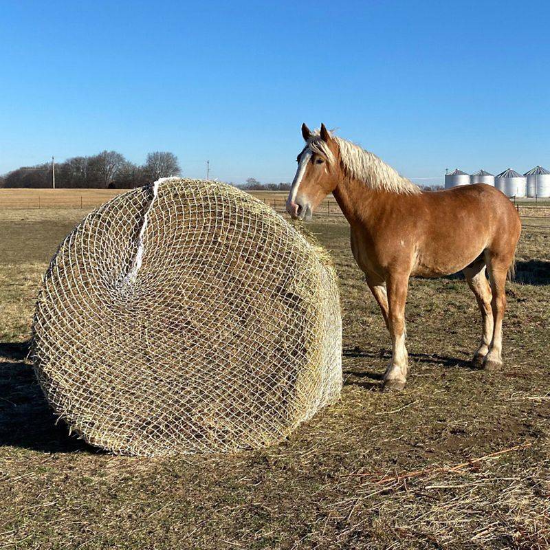 Tough1 Twisted Cord Round Bale Hay Net