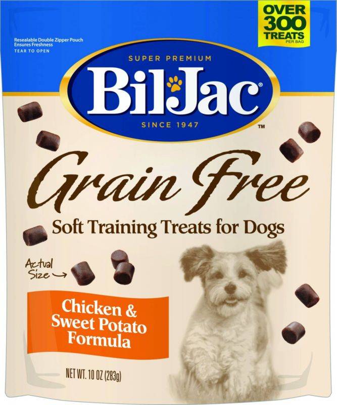 Bil Jac Grain Free Treats Chicken/Swt Potato 10 oz