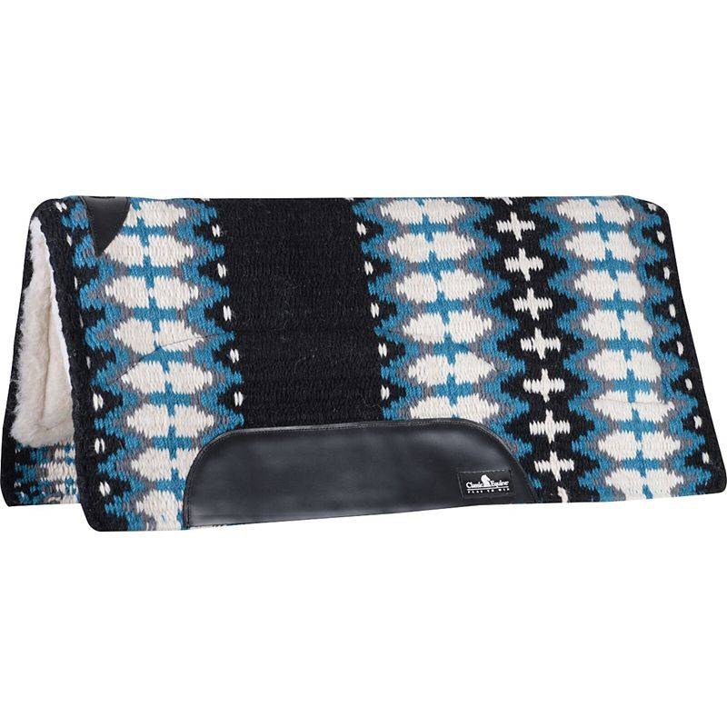 Classic Equine Sensorflex Wool Straight Top Saddle Pad - 3/4" Thick