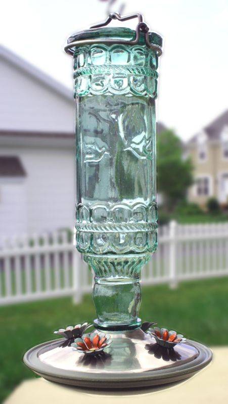 Hummingbird Antique Feeder