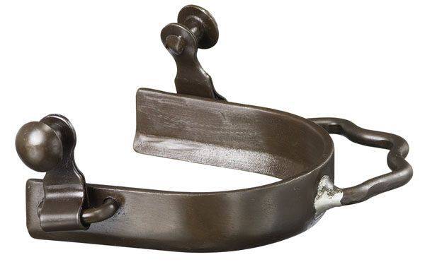 Kelly Silver Star Antique Brown Kids Bumper Spur