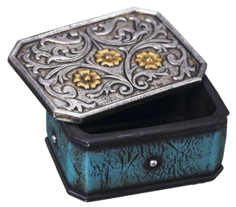 Scrolled Stones Trinket Box