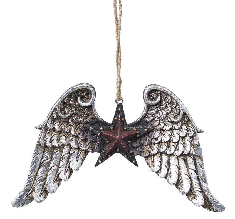 Wings/Star Ornament