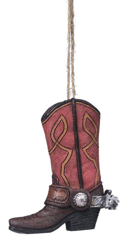 Gift Corral Spur And Boot Ornament