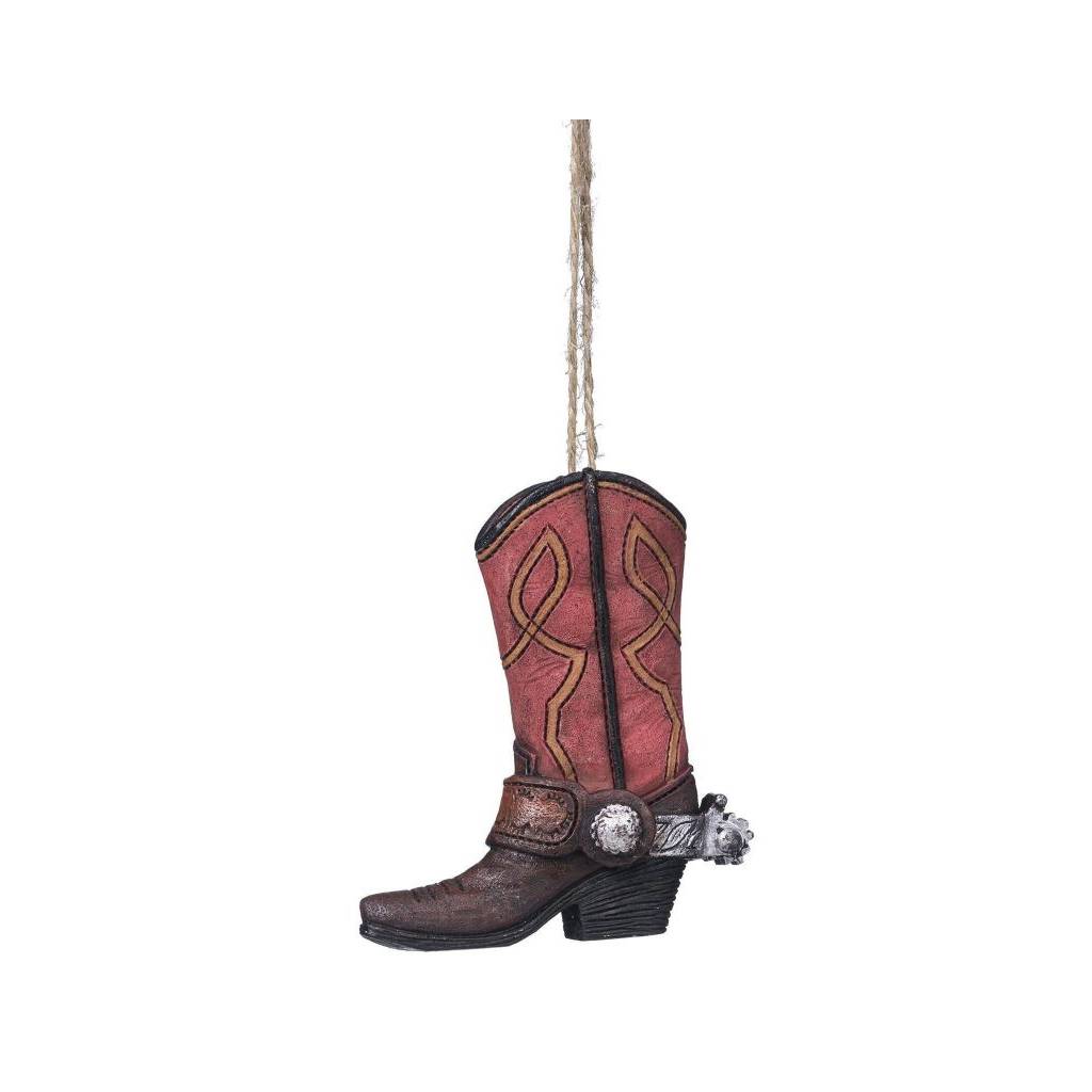 Gift Corral Spur And Boot Ornament