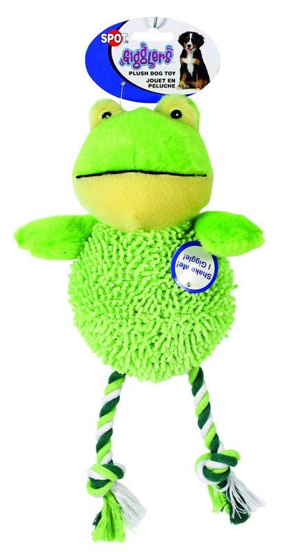 SPOT Giggler Plush Water Critter Plush Dog Toy