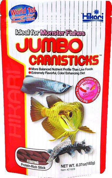 Hikari Jumbo Carnisticks Monster Top Feeding Diet