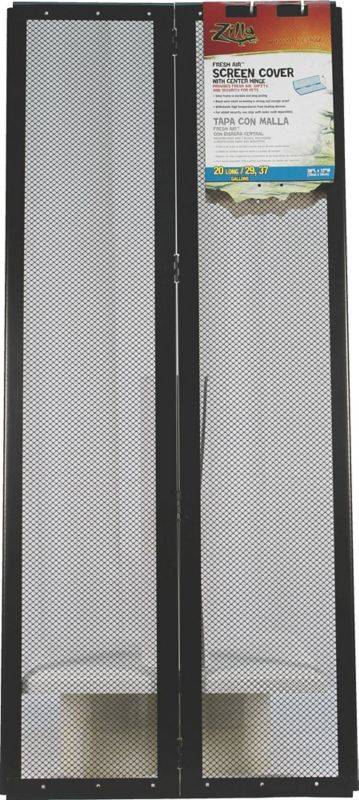 Fresh Air Screen Cover With Center Hinge