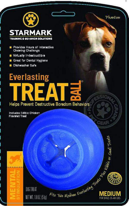 Starmark Everlasting Treat Ball - Dogs Under 40 Lbs