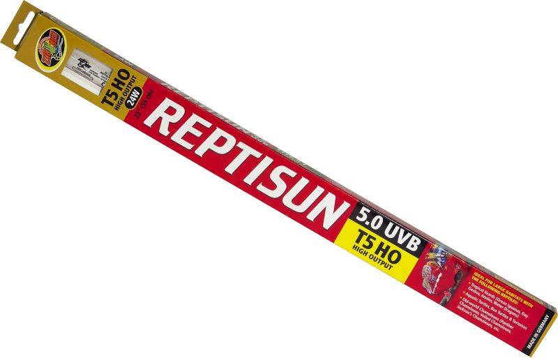Photos - Other for Aquariums Zoo Med Reptisun T5 Ho 5.0 Uvb Lamp 22 FS5-24 (24 Watt)