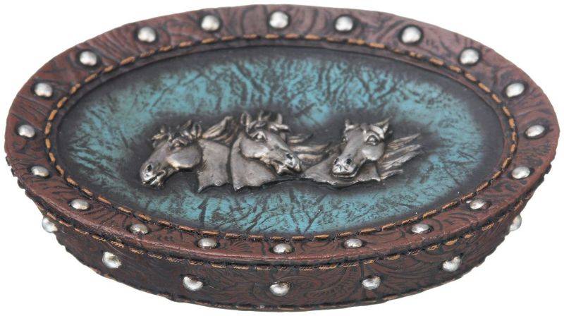 Soap Holder Leather Design