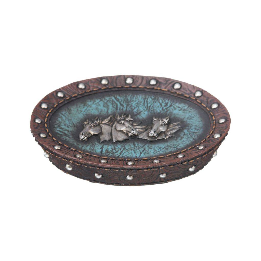 Soap Holder Leather Design