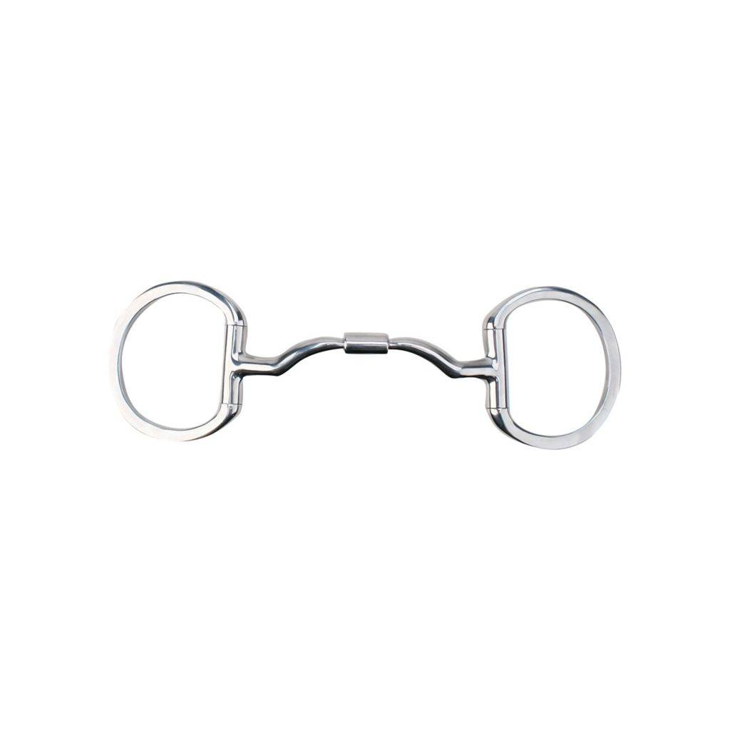 Myler Level 3 Wide Ported Eggbutt Bit With O Hooks