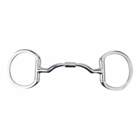 Myler Level 3 Wide Ported Eggbutt Bit With O Hooks