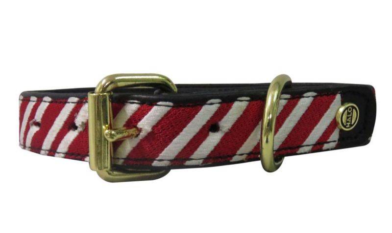 Halo Candycane Dog Collar