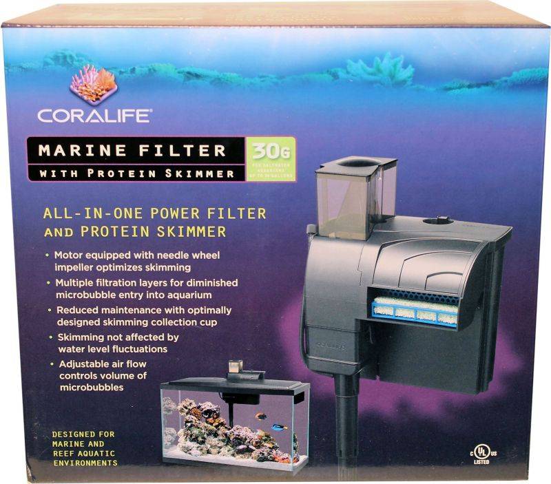 Coralife Marine Filter With Protein Skimmer