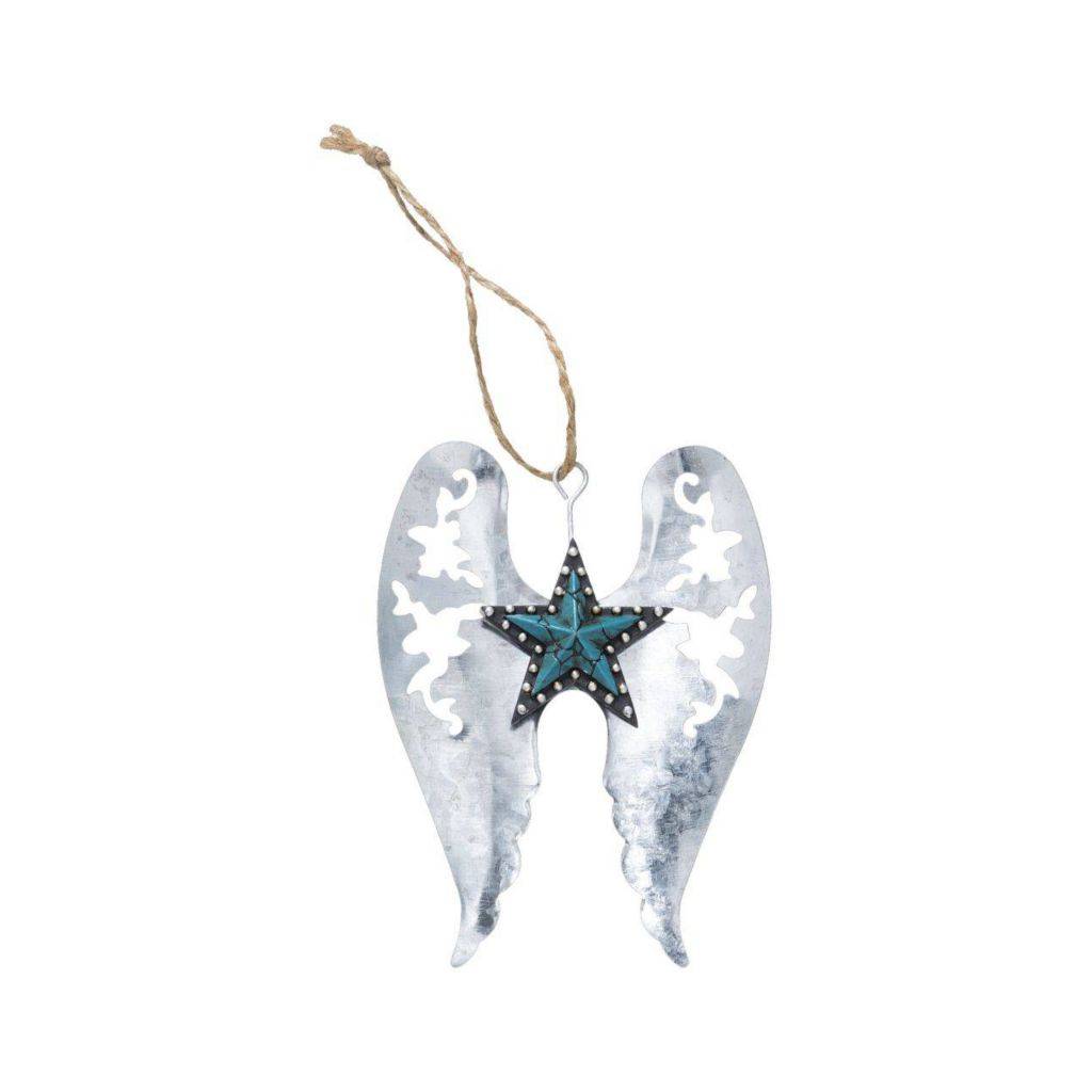 Gift Corral Wings and Star with Studs Ornament