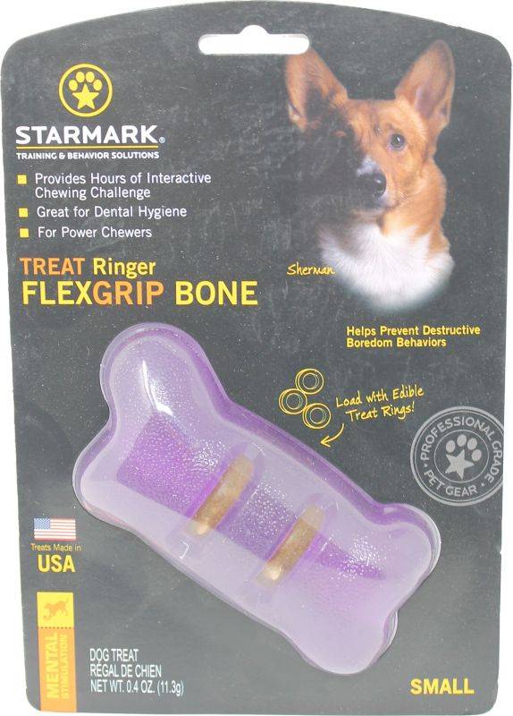 Treat Ringer Flexgrip Bone