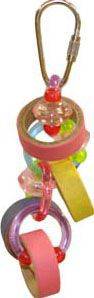 Happy Beaks Keet Rings Bird Toy