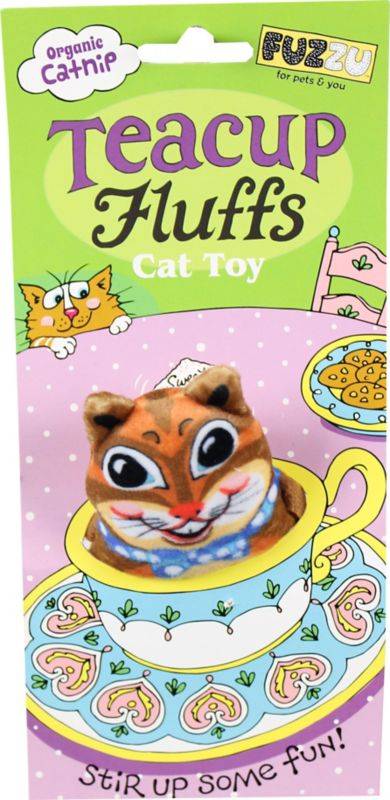 Chipmunk Tea Cup Fluffs Series Catnip Toy