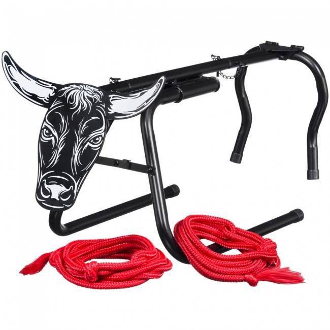 Tough1 Collapsible Roping Steer with Metal Head