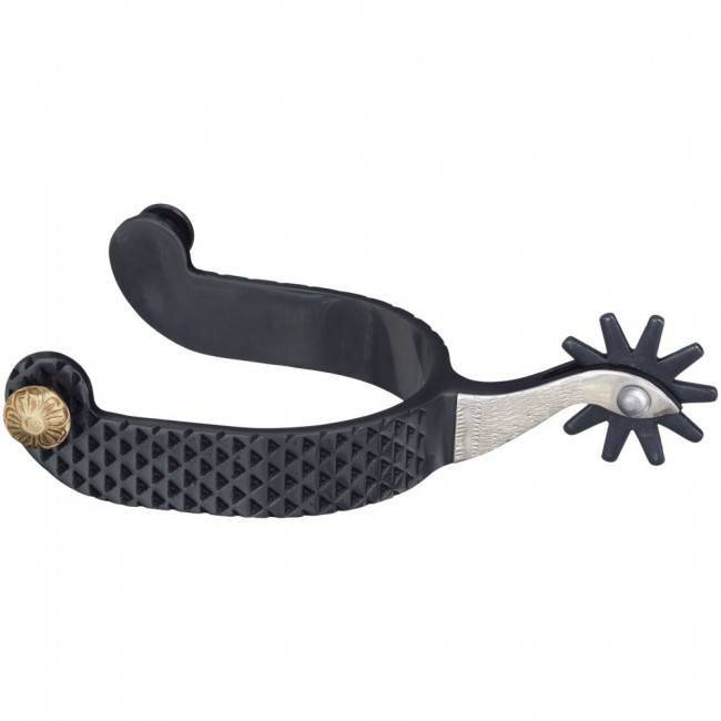 Tough1 Sweet Iron Rasp Design Spurs