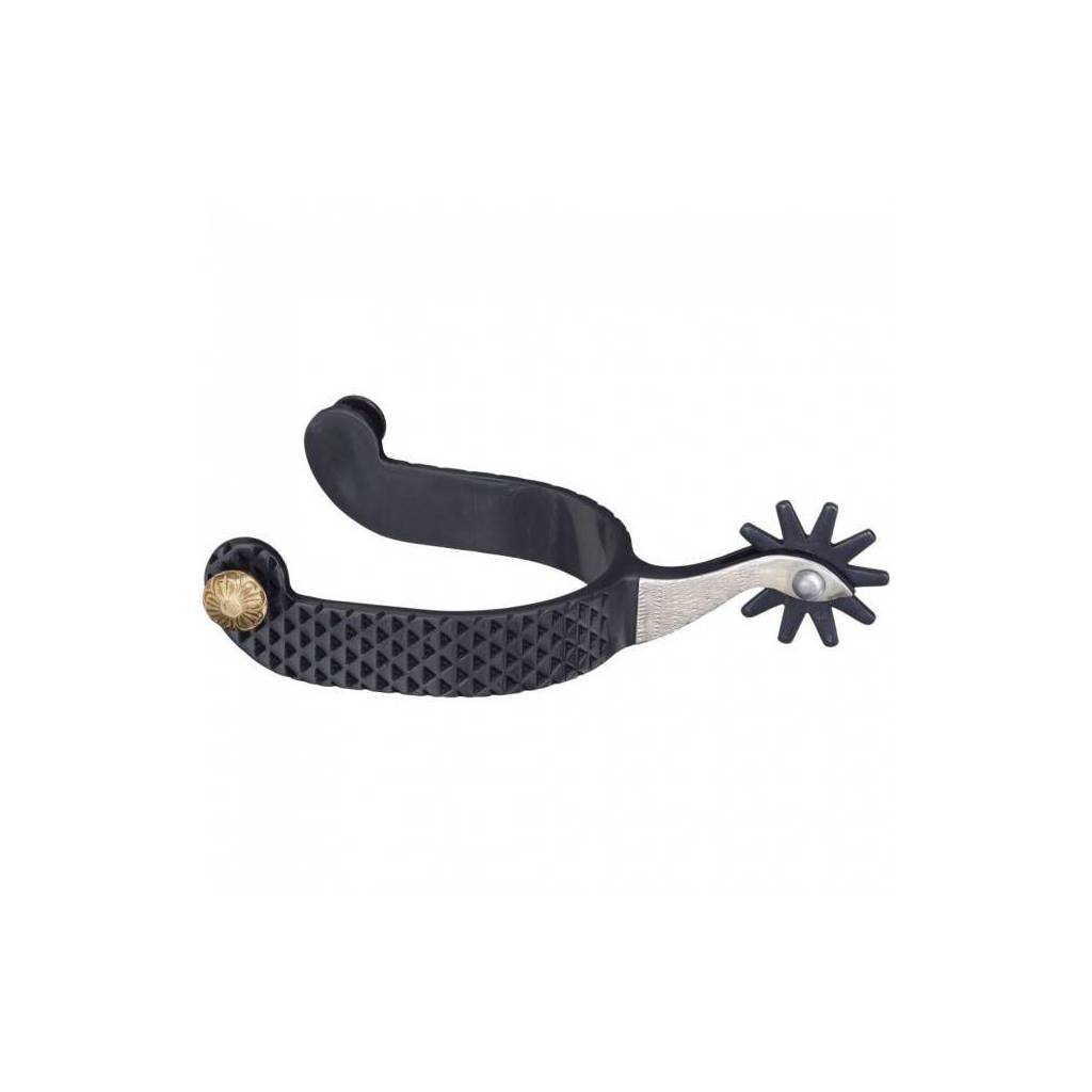 Tough1 Sweet Iron Rasp Design Spurs
