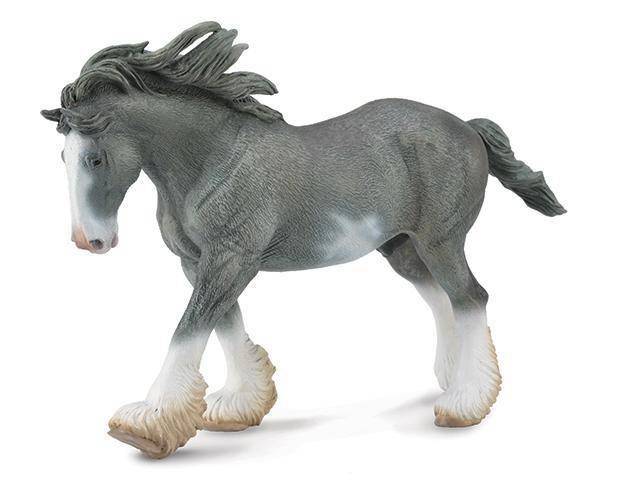 Breyer by CollectA - Black Sabino Clydesdale Stallion