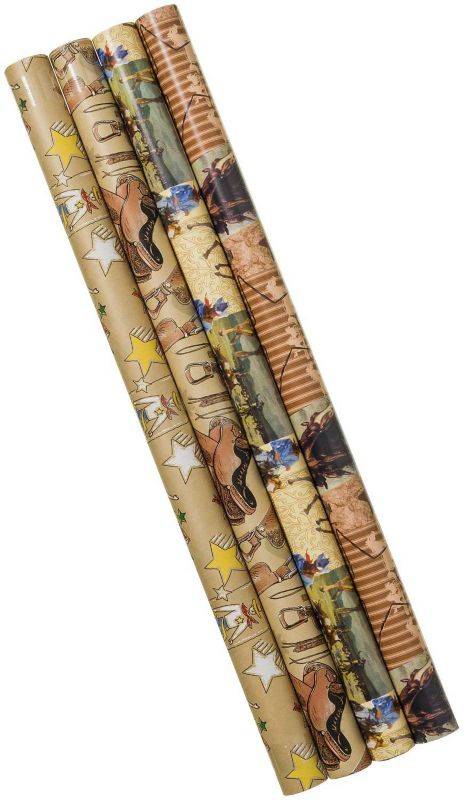 Gift Corral Western Gift Wrap Assortment