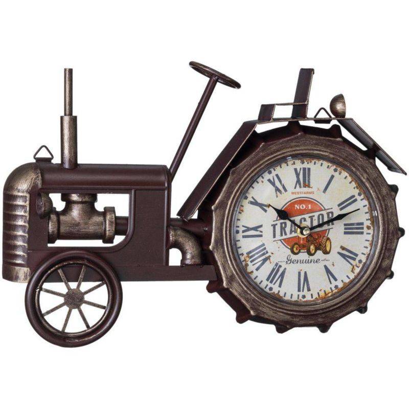 Gift Corral Tractor Table Top Clock