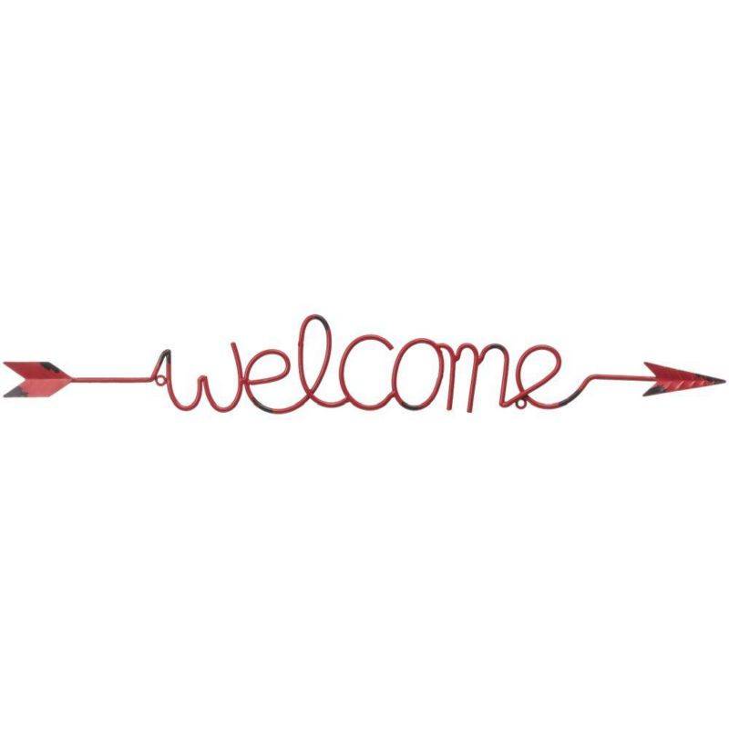 Gift Corral Welcome Arrow Wall Hanging