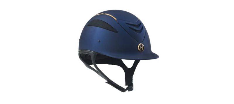 One K Defender Rose Gold Stripe Helmet