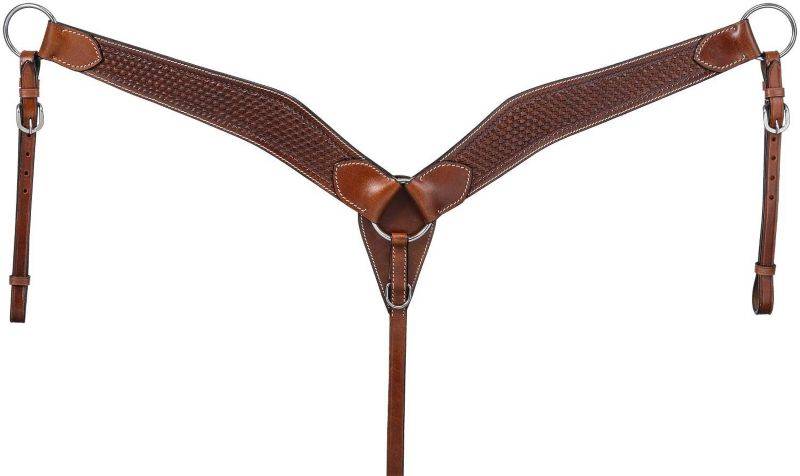 Tough1 Bodie Basket Tooled Breast Collar