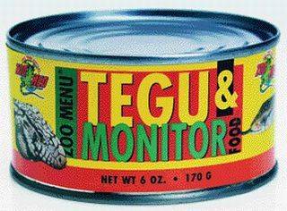 Tegu Monitor Food