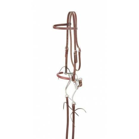 King Series Browband Bridle with Hackamore