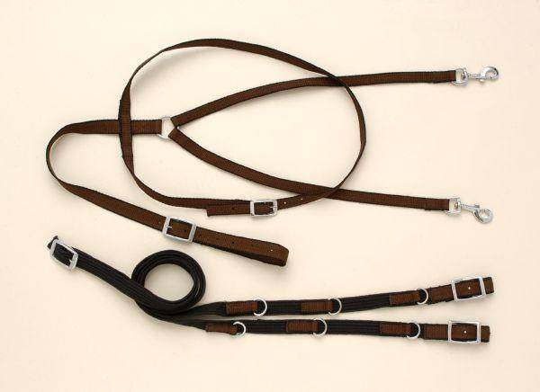 Performers 1st Choice Nylon German Martingale Rein Set