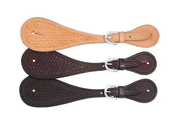 Royal King Basket Stamp Spur Strap