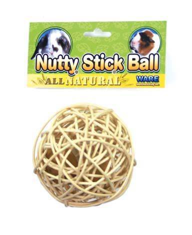 Nutty Stick Ball Treat for small animals