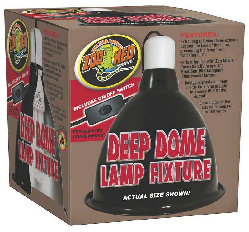 Lamp Clamp Reptile Deep Dome