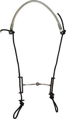 Barrel Collection Antique Sliding Gag Square Snaffle Bit